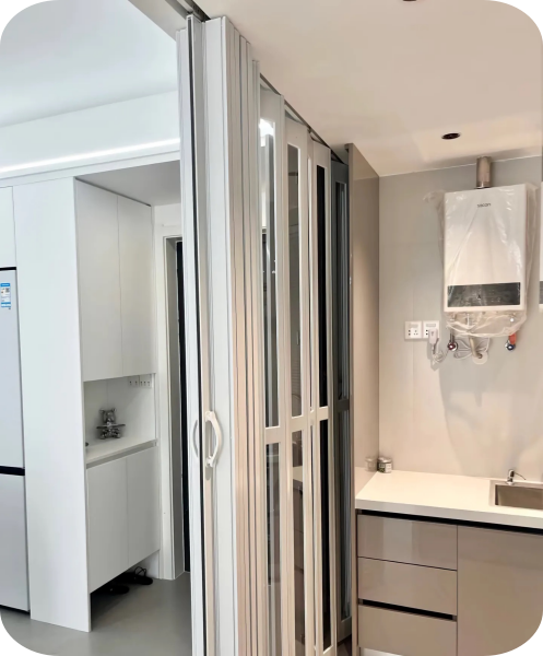 U-PVC Folding Sliding Door